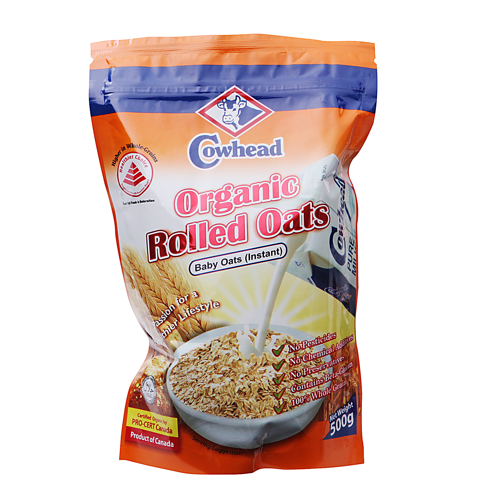 Oats For Baby
 Cowhead Baby Oats Instant Organic Rolled Oats