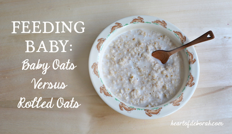 Oats For Baby
 Baby Oatmeal Should You Feed Baby Steel Cut Oats Versus