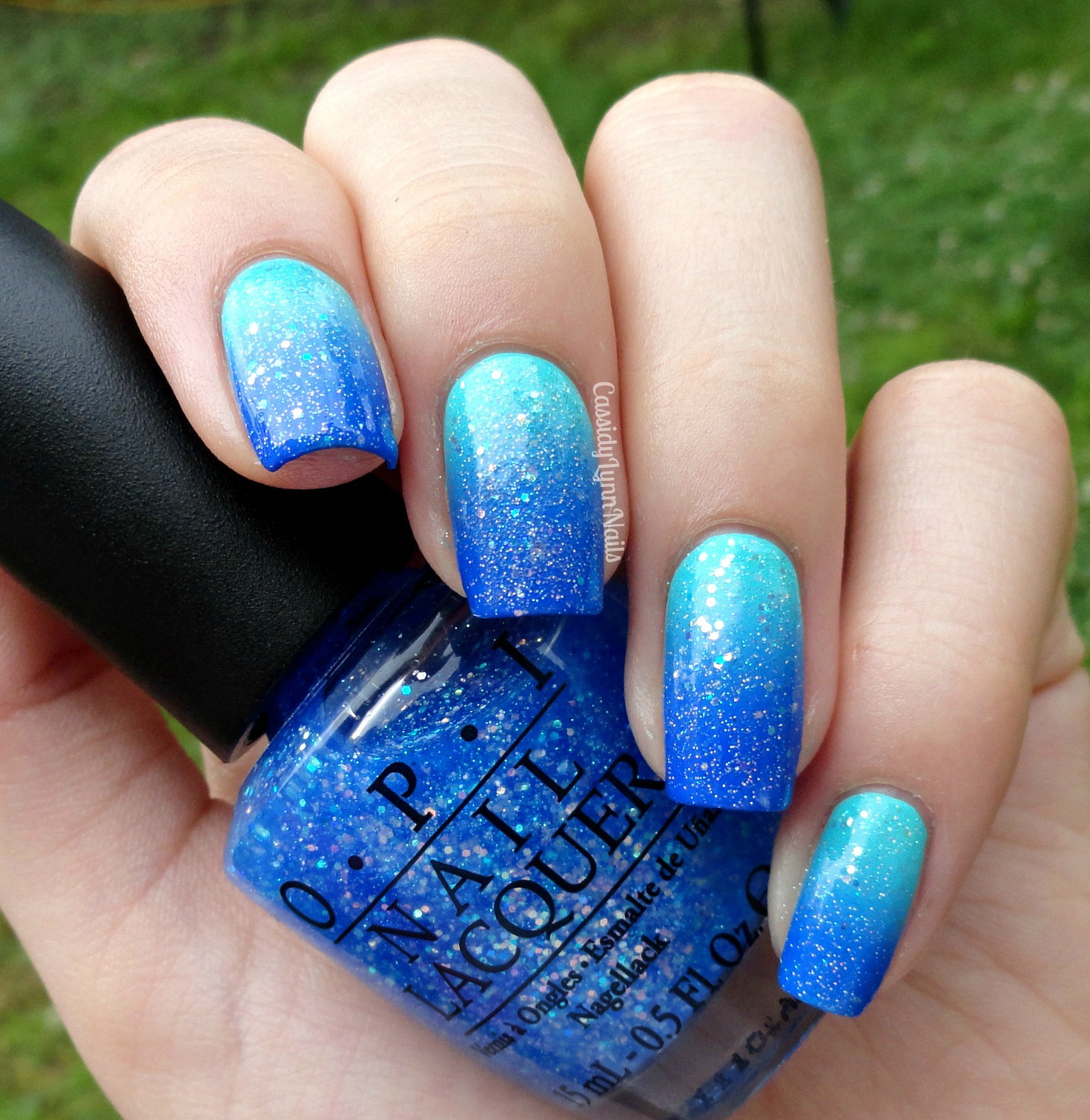 Ocean Nail Art
 Tropical Ocean Inspired Nail Art ♥