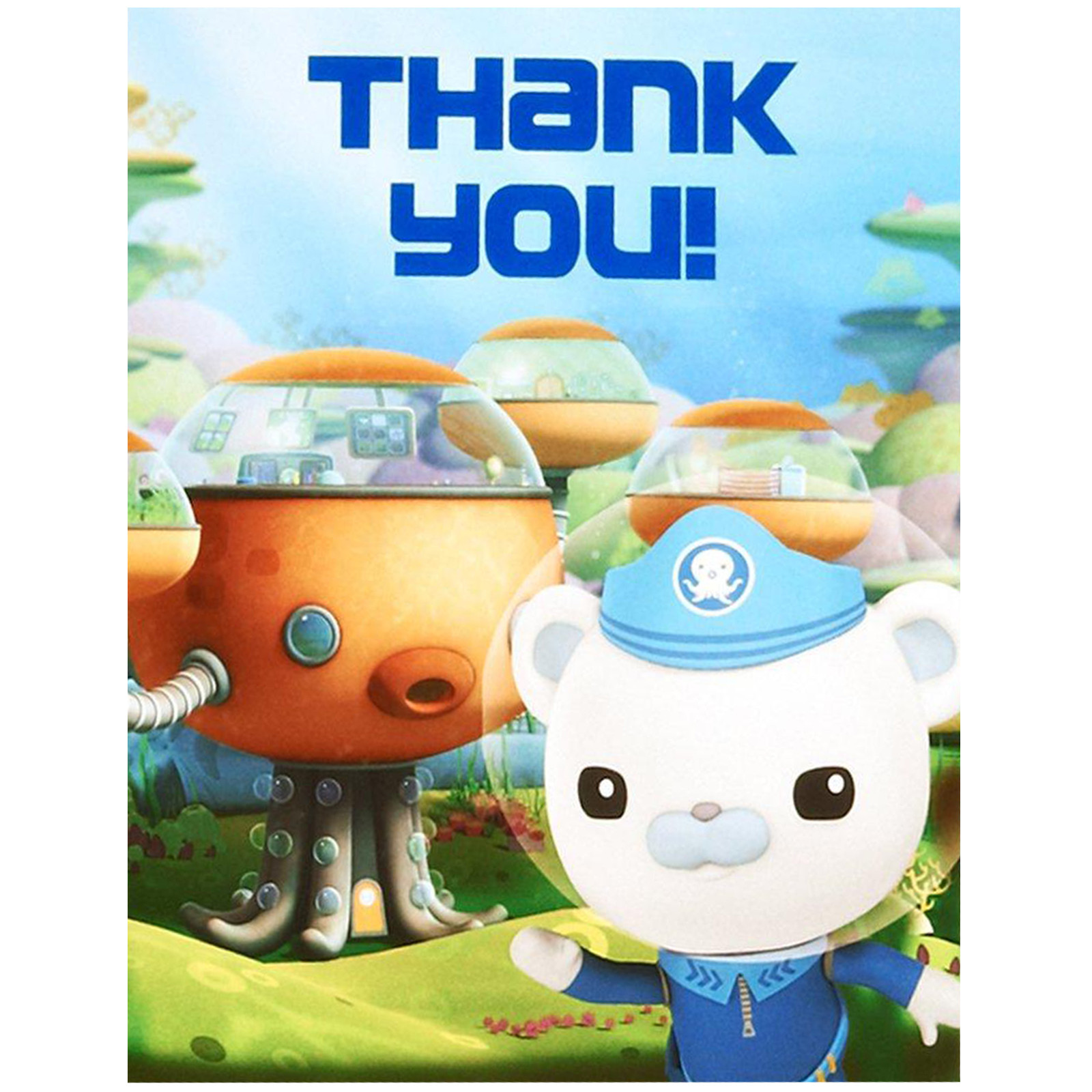 Octonauts Birthday Party Supplies
 Octonauts Party Supplies 8 Pack Thank You Notes