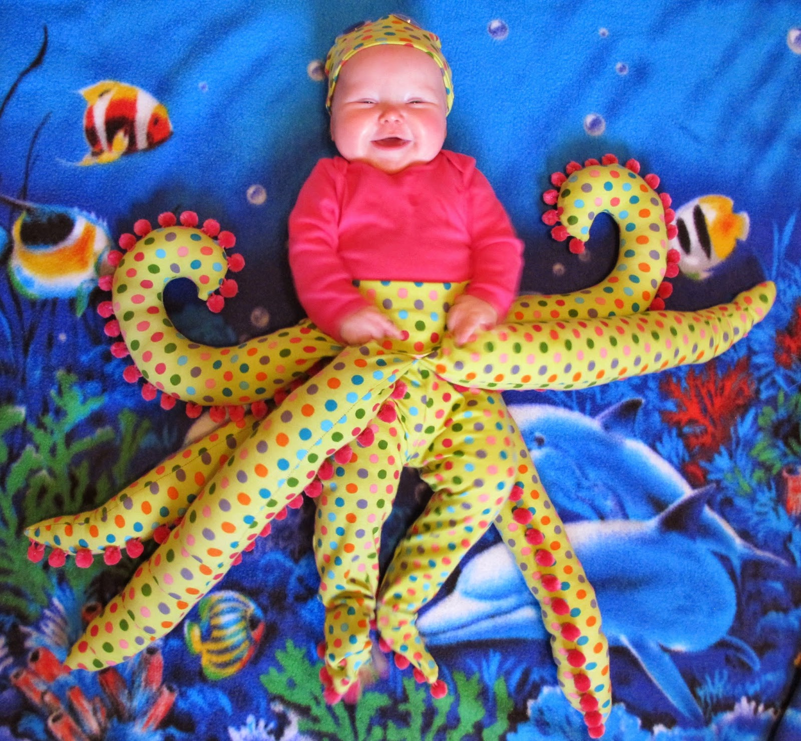 Octopus Costume DIY
 BonnieProjects Baby Octopus Costume