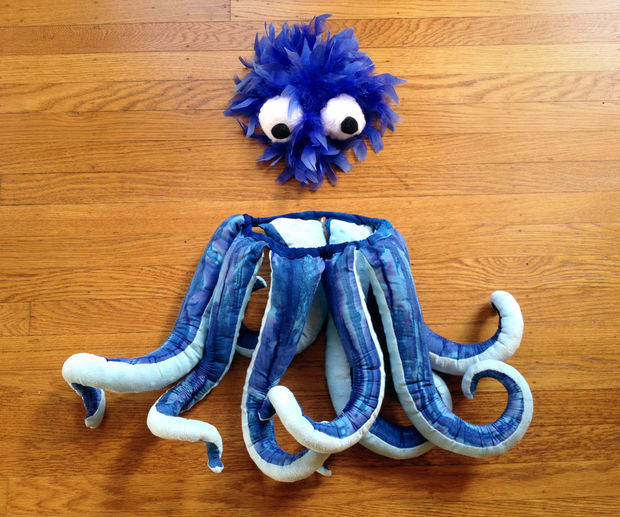 Octopus Costume DIY
 DIY Octopus Costume