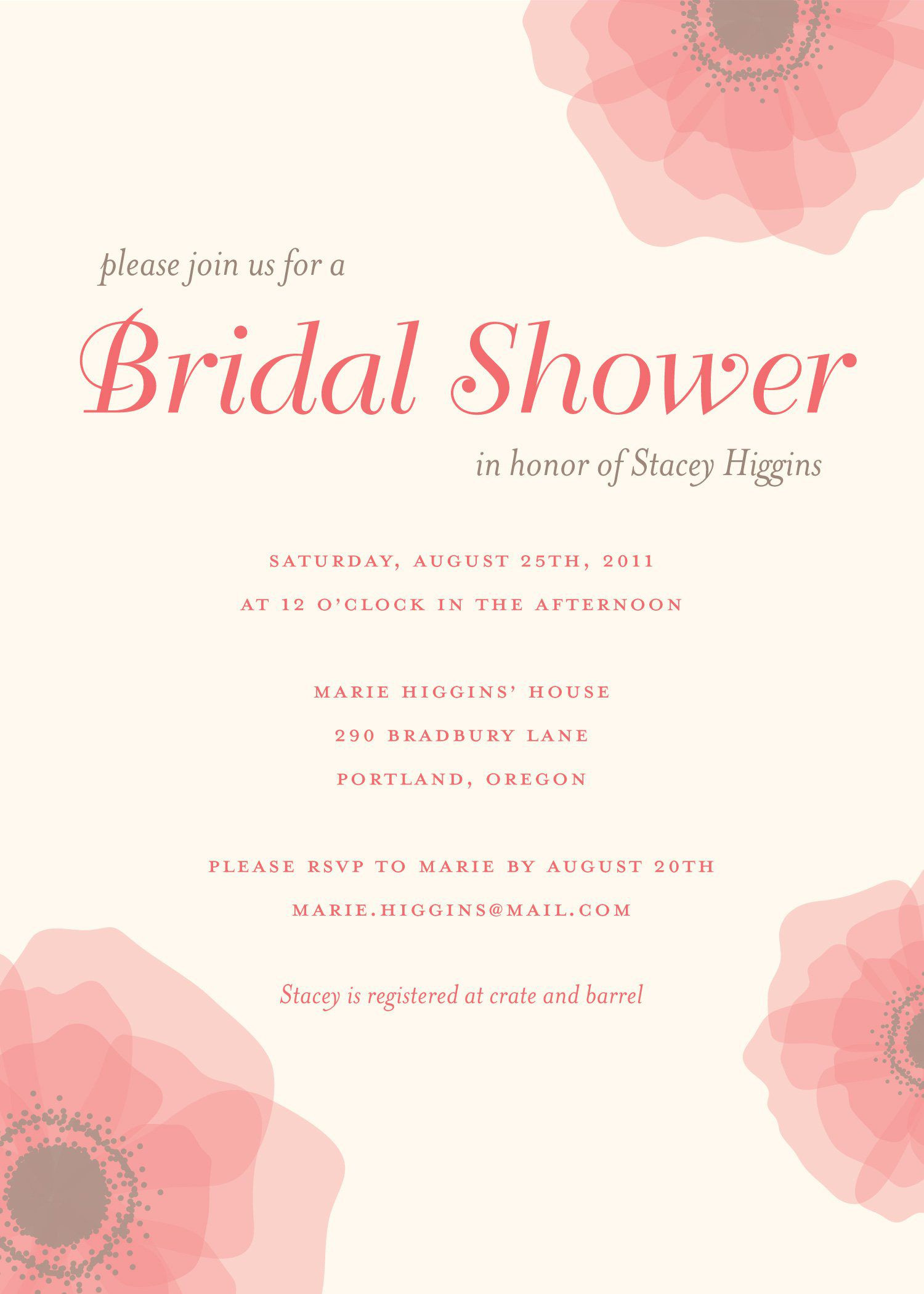 Office Depot Wedding Invitations
 Inexpensive Bridal Shower Invitations Bridal Shower