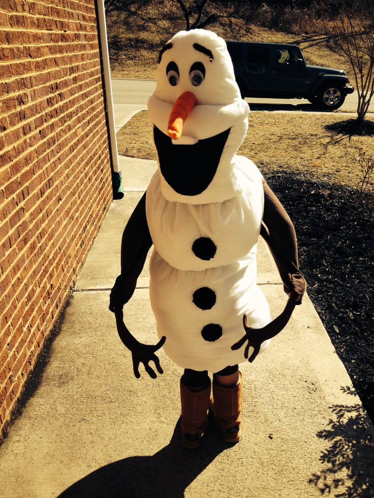 Olaf DIY Costumes
 How To Make Olaf Costume
