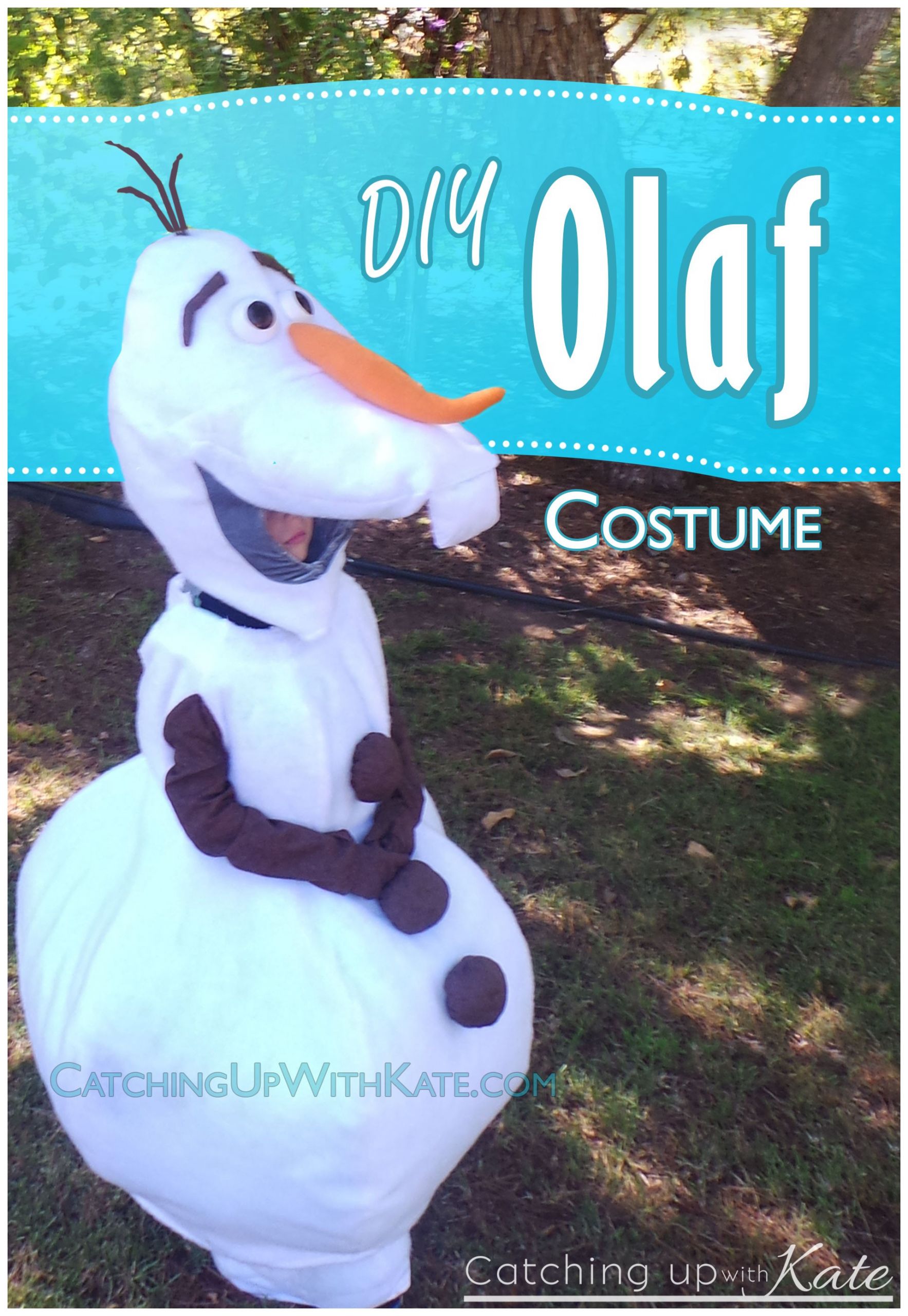Olaf DIY Costumes
 DIY Olaf Costume for Halloween