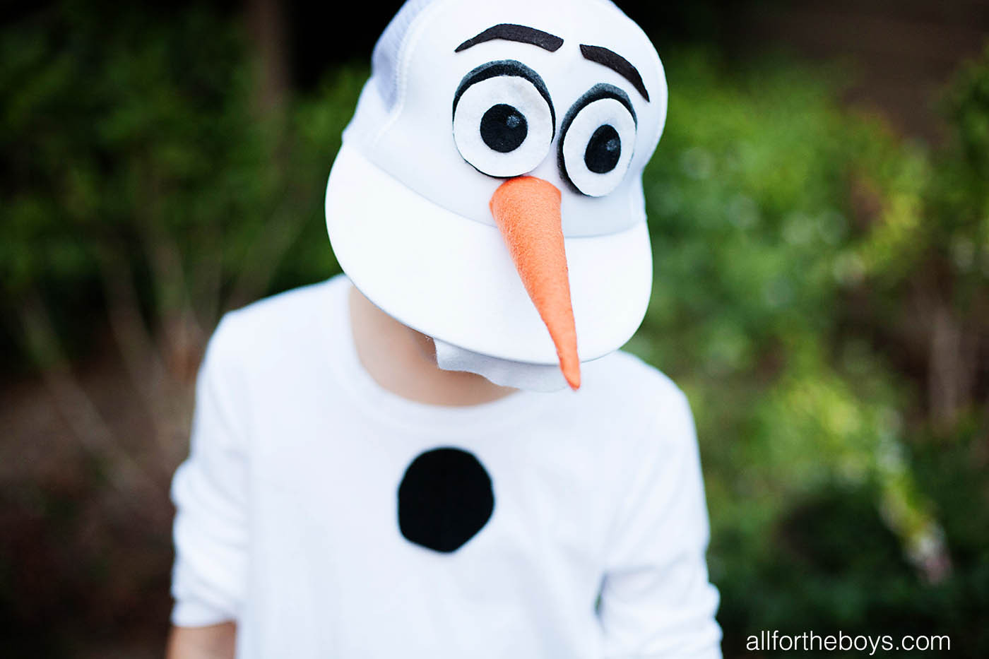 Olaf DIY Costumes
 DIY Kids Olaf Costume — All for the Boys