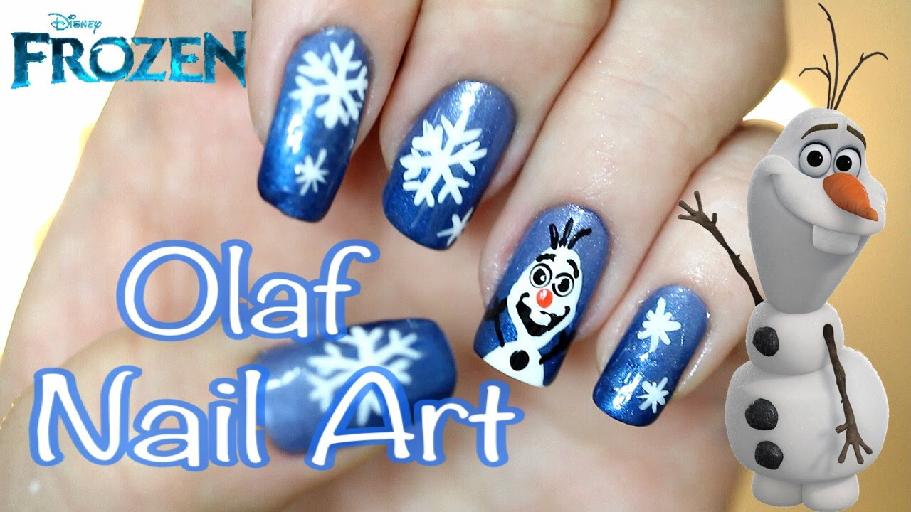 Olaf Nail Designs
 ️💙 Olaf Nail Art 💙 ️