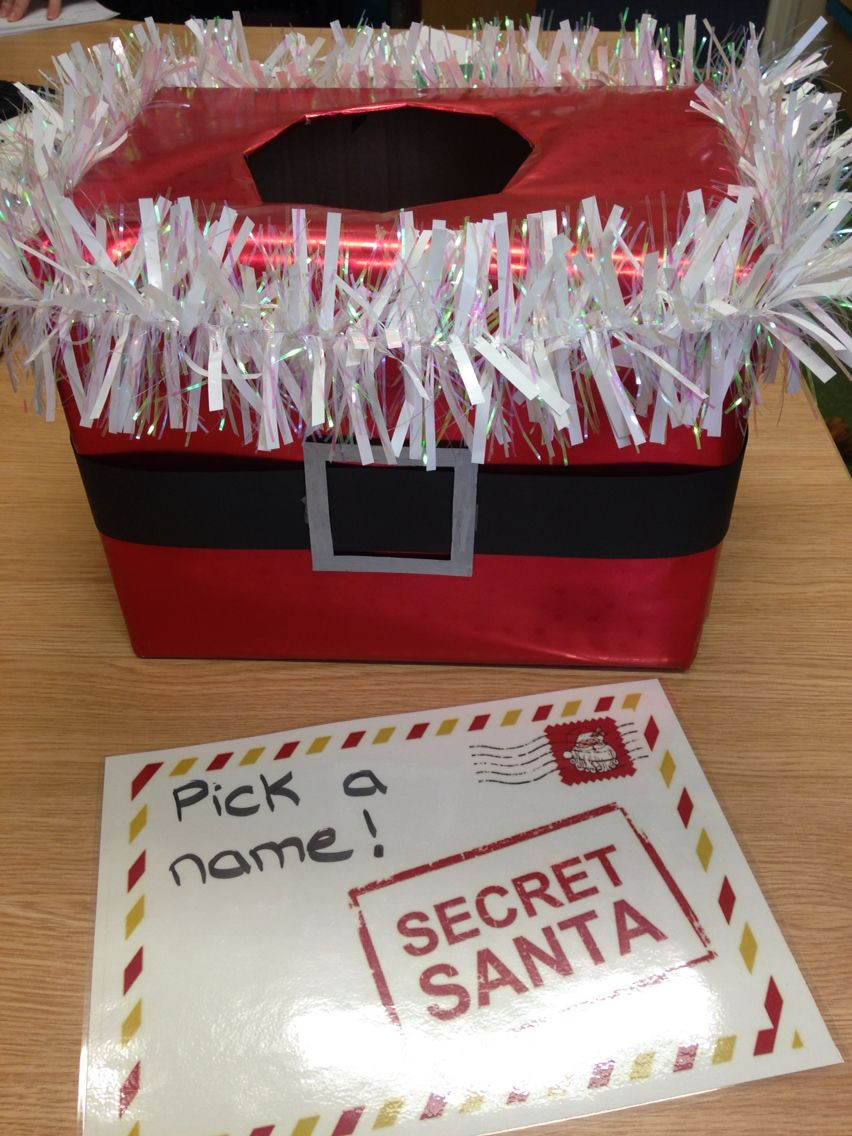 Old Fashioned Christmas Party Ideas
 secretsanta we have Secret Santa at work so I made a box
