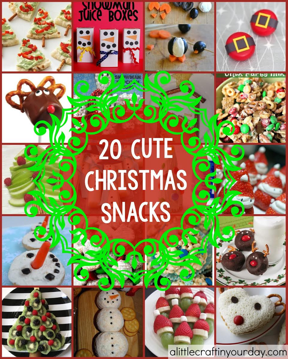 Old Fashioned Christmas Party Ideas
 20 Cute Christmas Snacks A Little Craft In Your Day