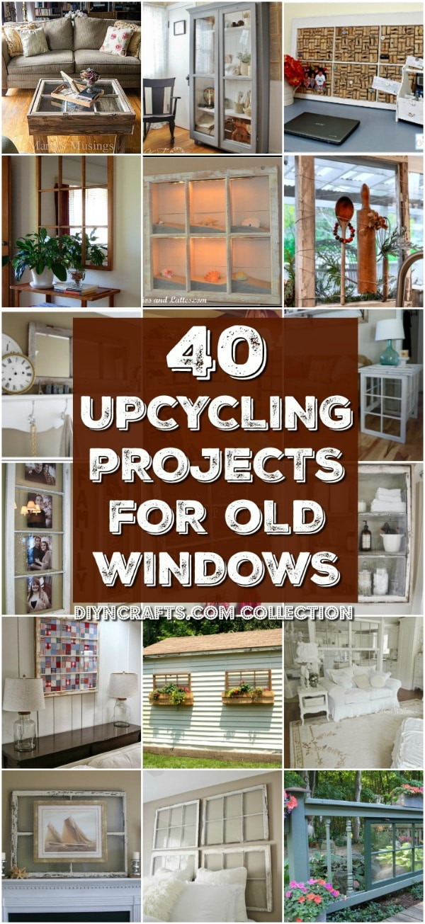Old Wooden Windows Craft Ideas
 40 Simple Yet Sensational Repurposing Projects For Old