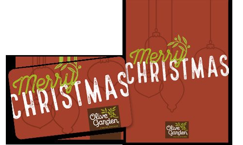 Olive Garden Christmas Hours
 Choose Your Card Gift Cards