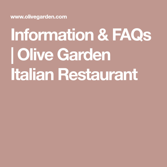 Olive Garden Christmas Hours
 Information & FAQs