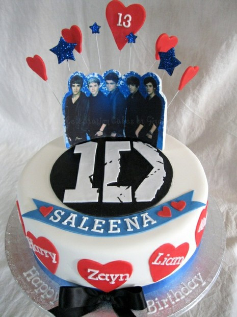 One Direction Birthday Cakes
 e Direction Birthday Cake