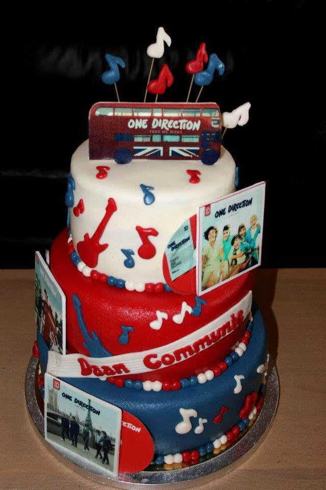 One Direction Birthday Cakes
 17 Best images about e direction cakes on Pinterest