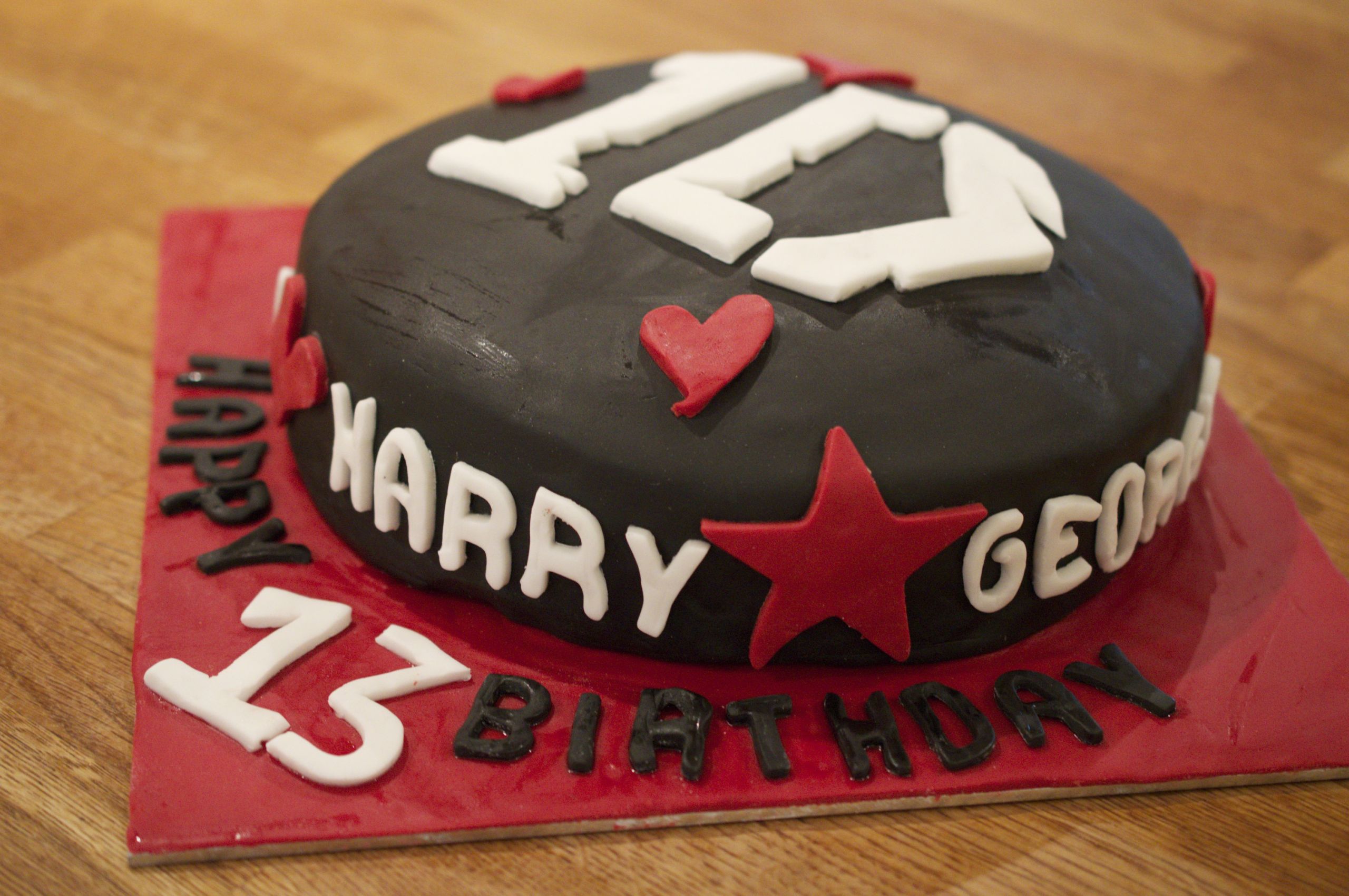 One Direction Birthday Cakes
 e Direction Birthday Cake
