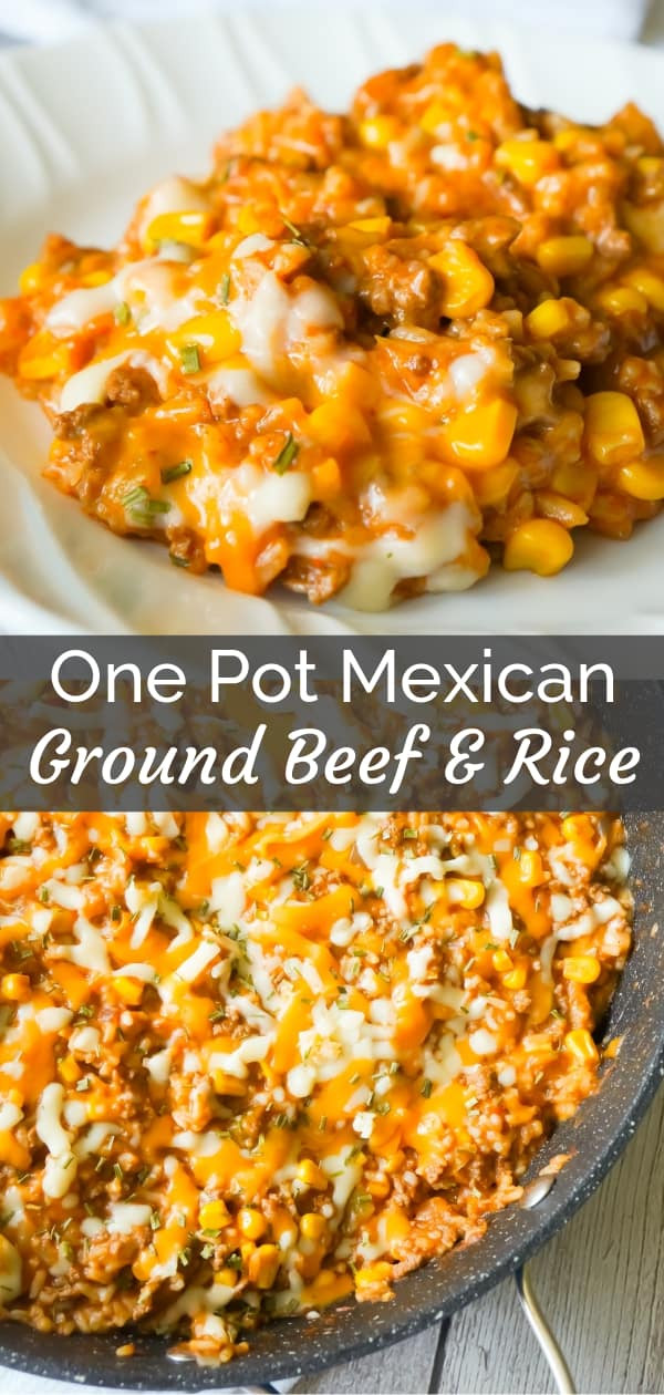 One Pot Ground Beef Recipes
 e Pot Mexican Ground Beef and Rice This is Not Diet Food