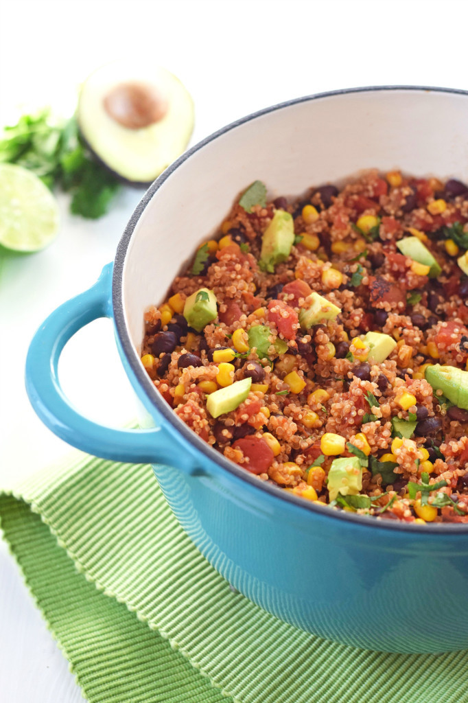 One Pot Quinoa
 e Pot Mexican Quinoa