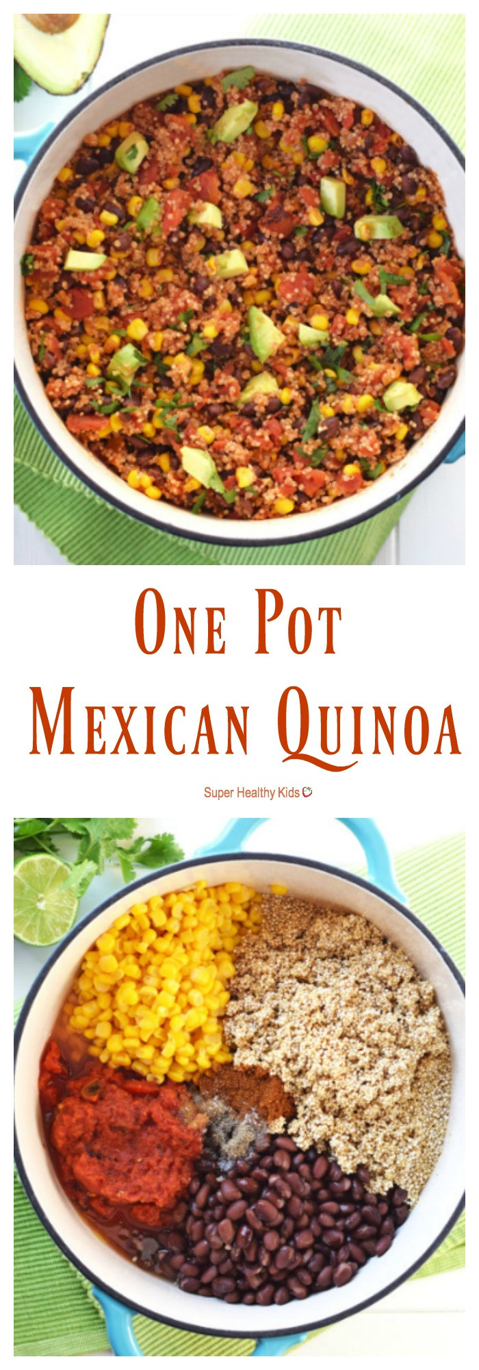 One Pot Quinoa
 e Pot Mexican Quinoa