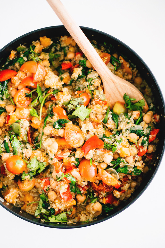 One Pot Quinoa
 Easiest Vegan e Pot Quinoa