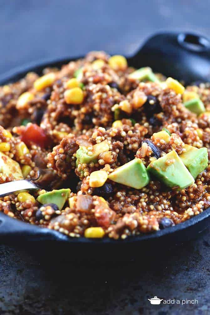 One Pot Quinoa
 e Pot Mexican Quinoa Recipe Add a Pinch