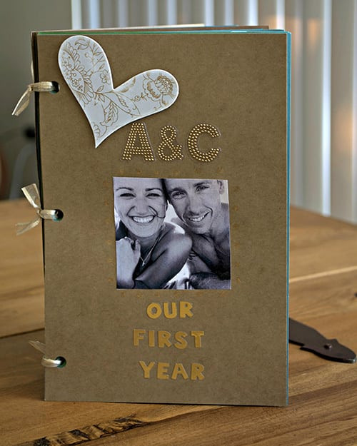 One Year Gift Ideas For Boyfriend
 DIY e Year Anniversary Scrapbook Gift for Boyfriend
