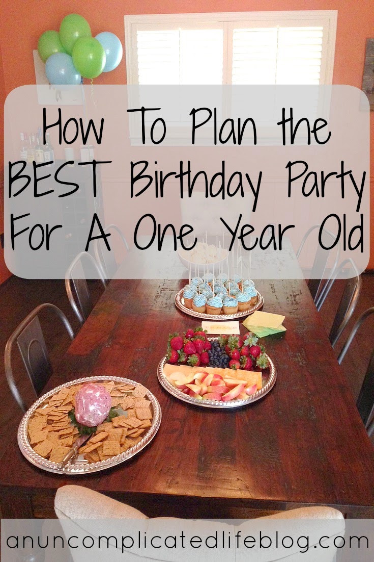 One Year Old Boy Birthday Party Ideas
 An Un plicated Life Blog How To Plan the BEST Birthday
