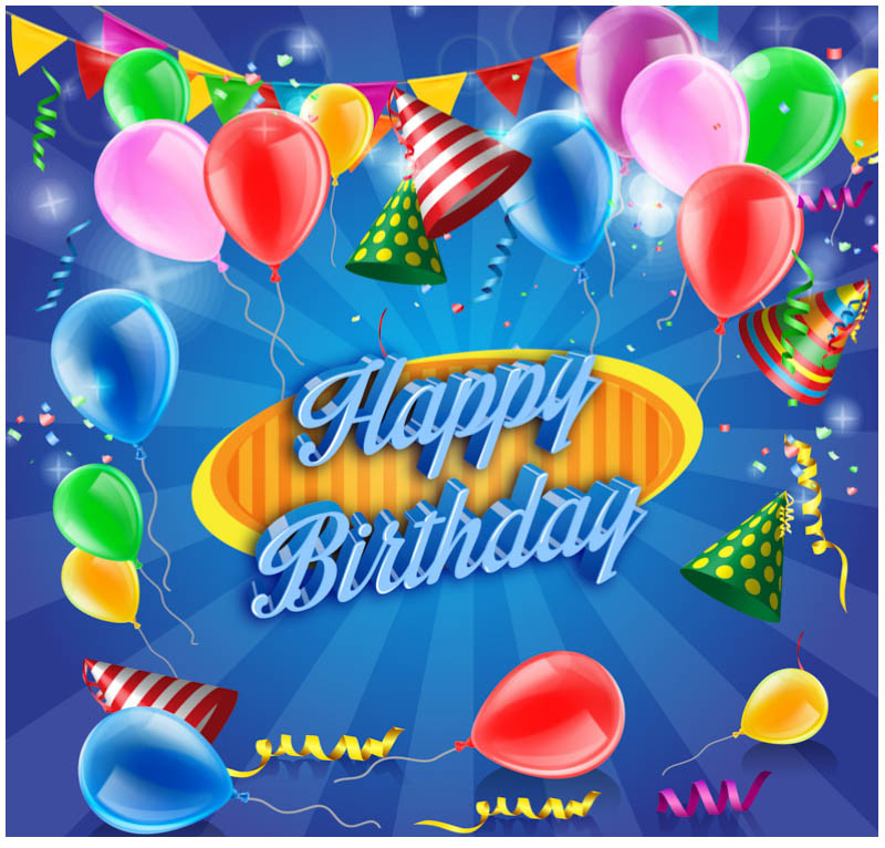 Online Free Birthday Cards
 FREE 10 Vector Birthday Celebration Greeting Cards for