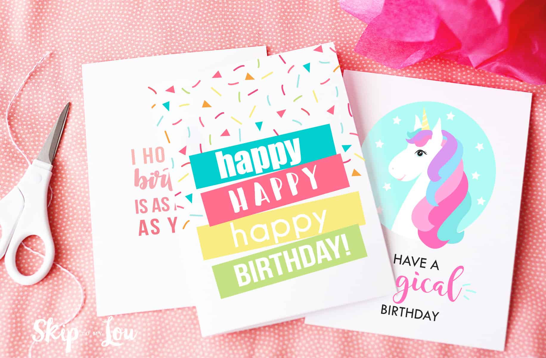 Online Free Birthday Cards
 Free Printable Birthday Cards