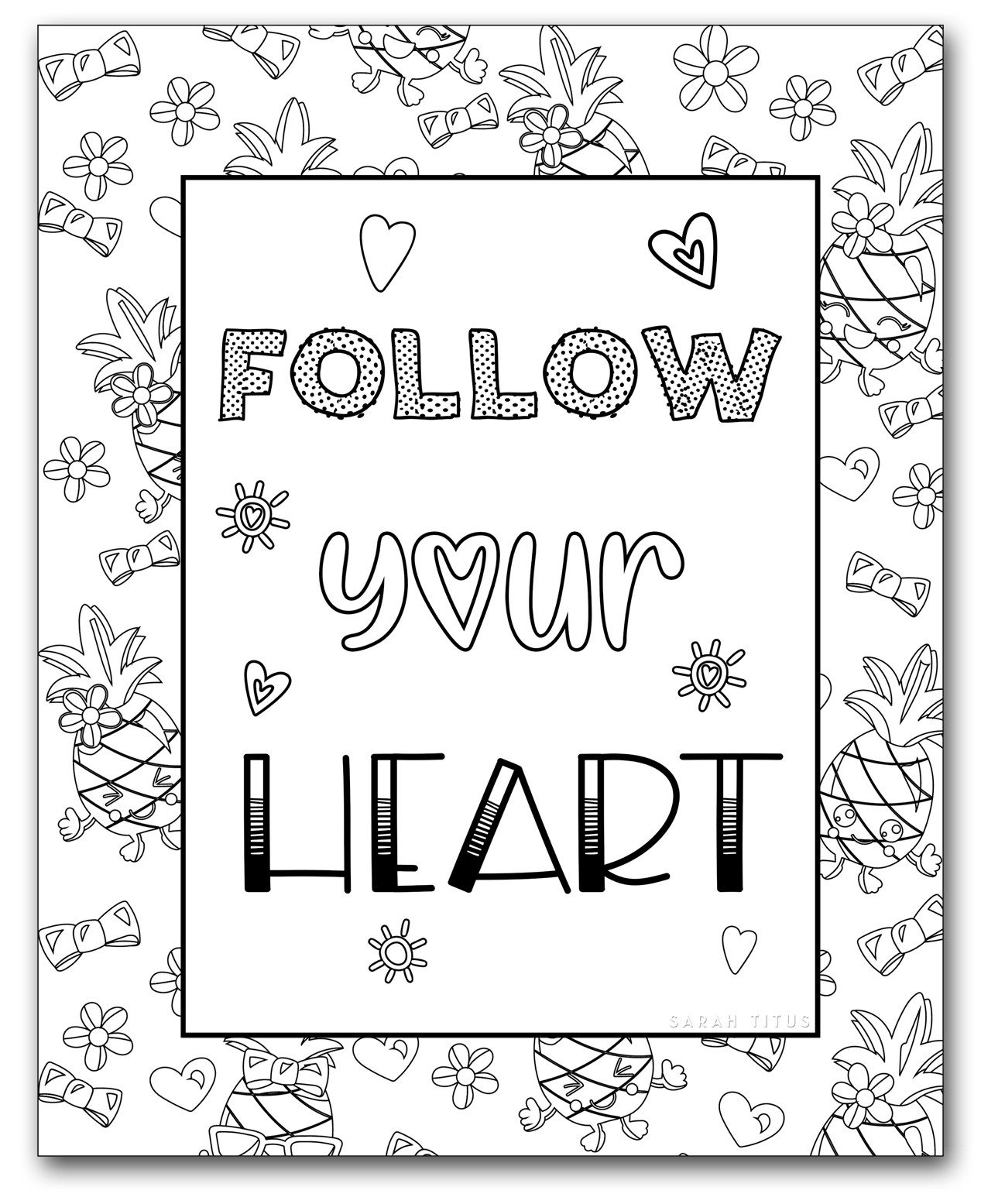 Online Printable Coloring Pages For Girls
 Printable Coloring Pages for Girls Sarah Titus