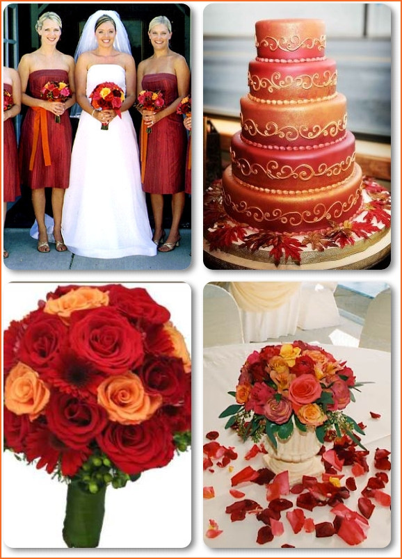 Orange Wedding Colors
 Wedding color binations Color schemes basics – A
