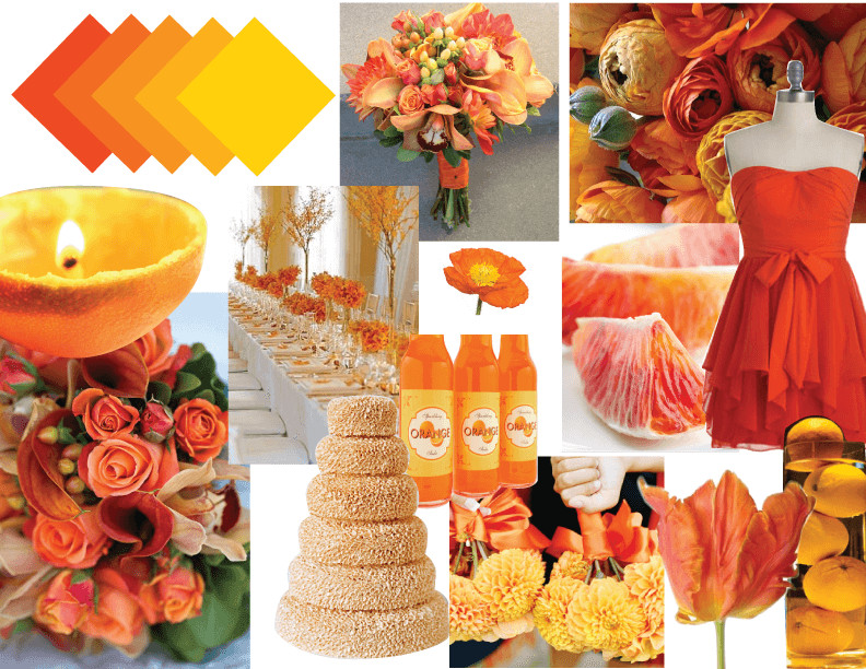 Orange Wedding Colors
 15 Stunning Summer Wedding Colors for a Memorable Big Day