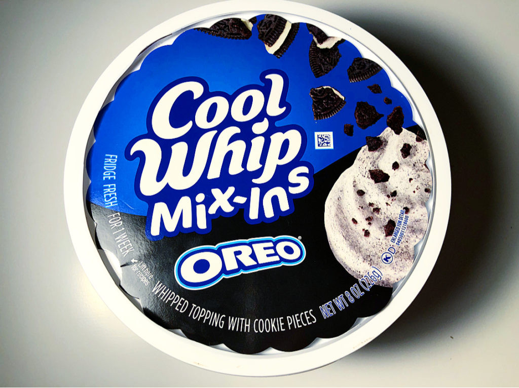 Oreo Dessert With Cool Whip
 REVIEW Cool Whip Mix Ins Oreo Junk Banter