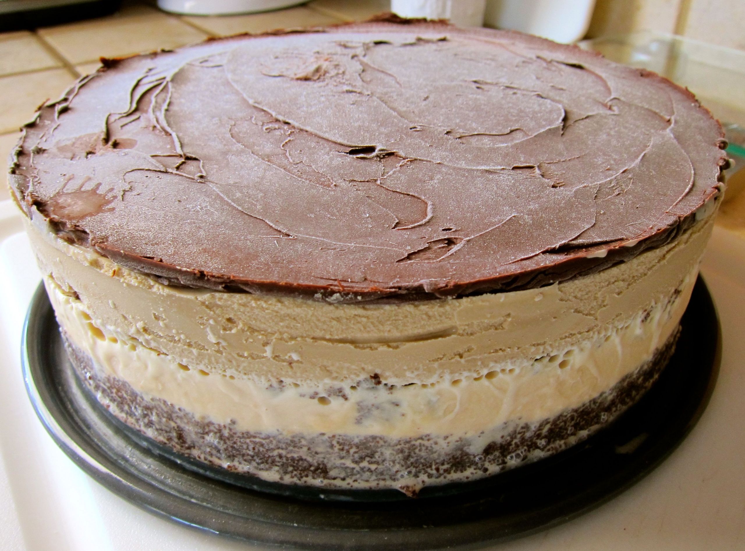 Oreo Ice Cream Cake Recipe Springform Pan
 Mile High Mud Pie with caramel and coffee ice creams Made