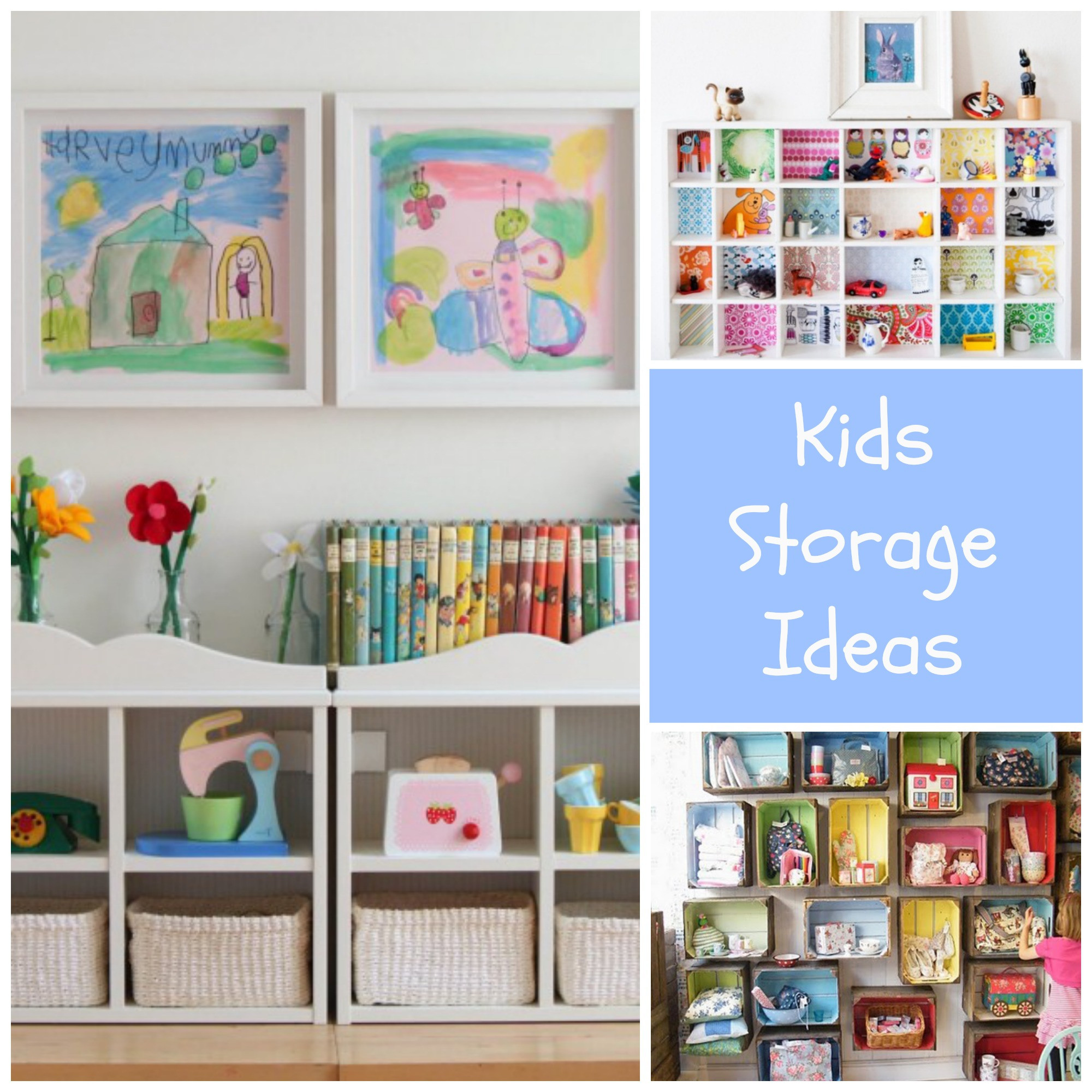 Organization For Kids Room
 Storage and Organization Ideas for Kids Rooms Design Dazzle