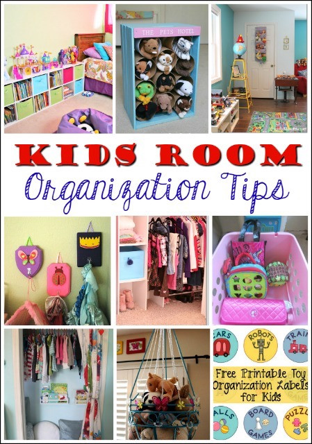 Organization For Kids Room
 12 Fantastic Ways to Organize Kids Bedrooms and Bathrooms
