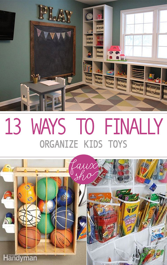 Organization For Kids Room
 13 Ways to Finally Organize Kids Toys