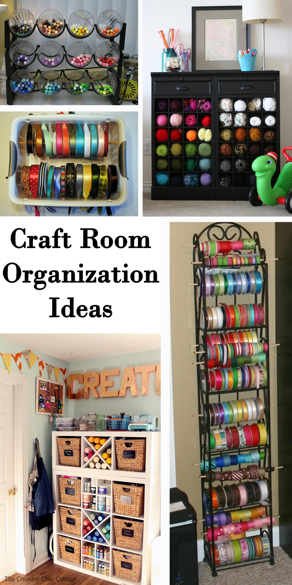 Organization Ideas For Craft Room
 Craft Room Organization Ideas The Keeper of the Cheerios