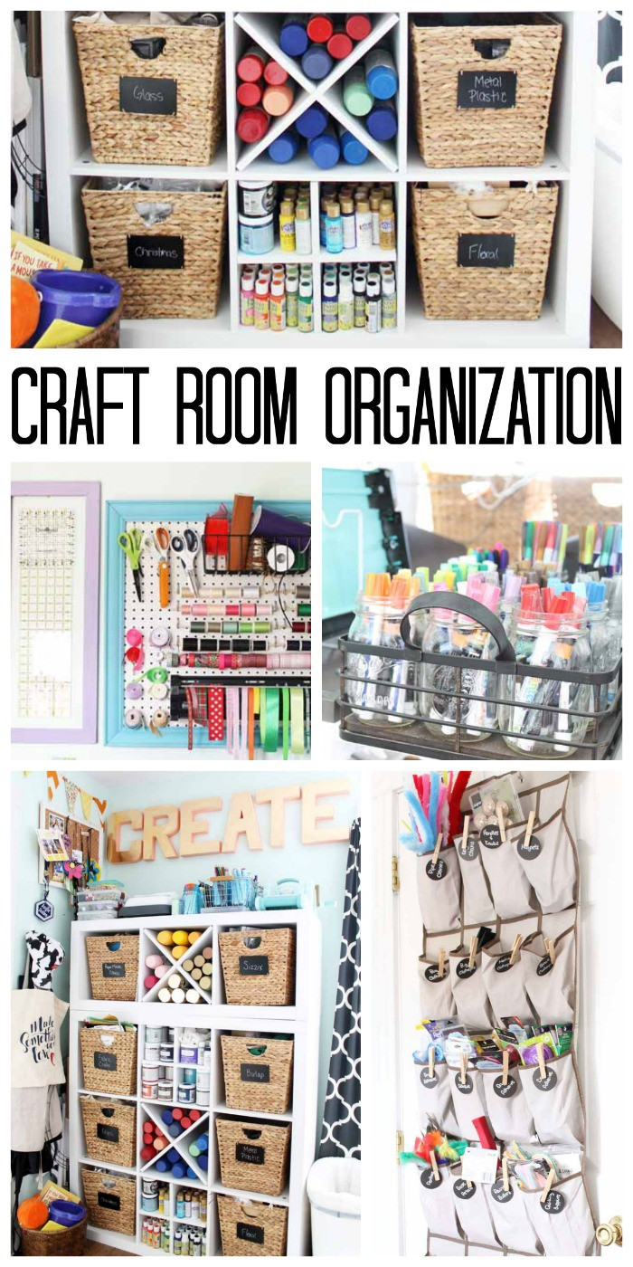 Organization Ideas For Craft Room
 Craft Room Organization Ideas from a Craft Blogger The