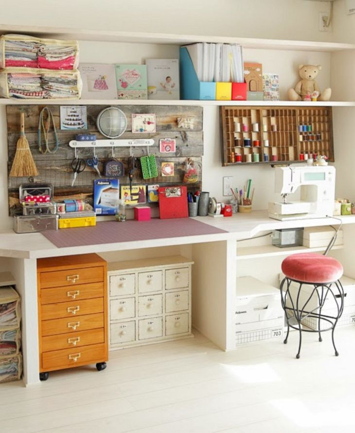 Organization Ideas For Craft Room
 23 Gorgeous Craft Room Shelving Ideas For More Beautiful