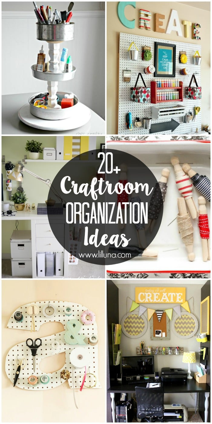 Organization Ideas For Craft Room
 Craft Room Organization Ideas