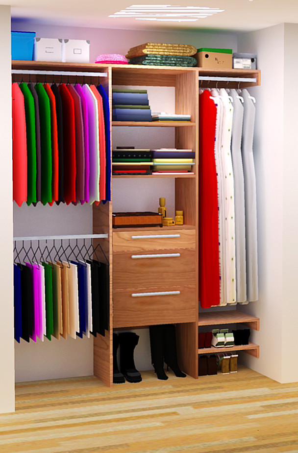 Organize Closet DIY
 DIY Closet Organizer Plans For 5 to 8 Closet