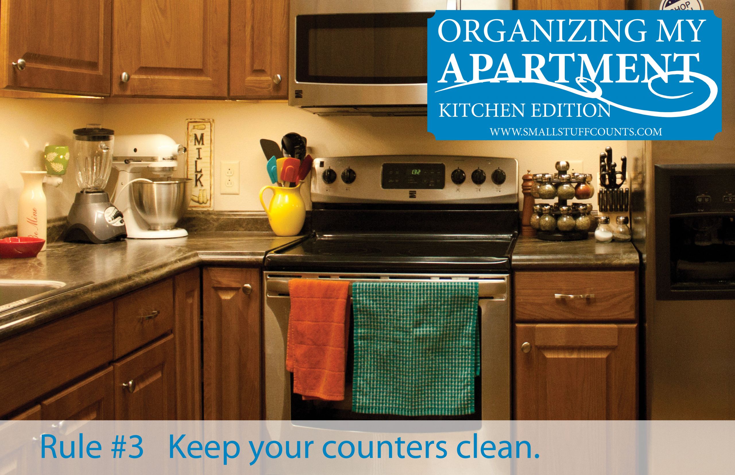 Organize My Kitchen
 Organizing My Apartment 6 Rules For The Kitchen Small