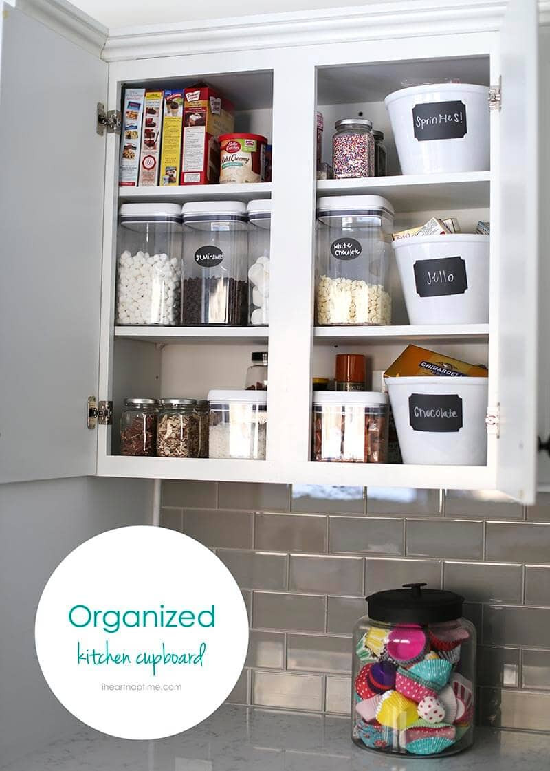 Organize My Kitchen
 27 Organizing Hacks I Heart Nap Time