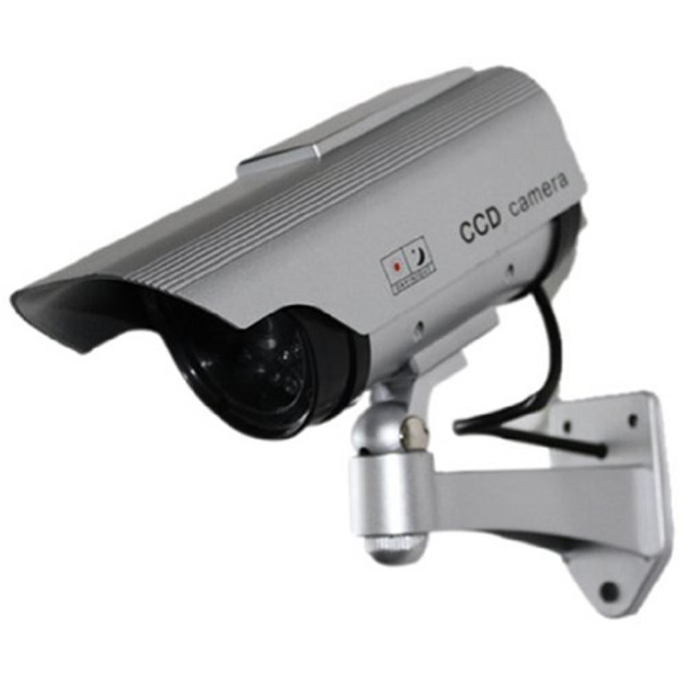 Outdoor Camera Enclosure DIY
 SPT Solar Indoor Outdoor Dummy Security Camera with LED 2