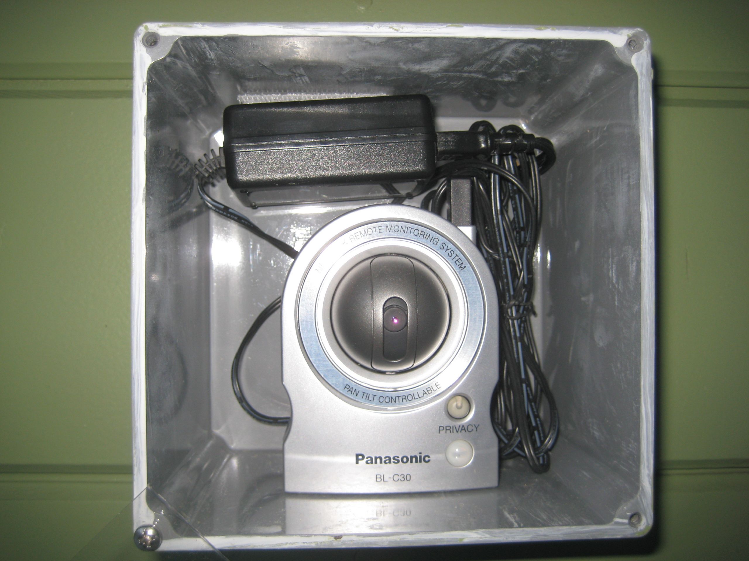 Outdoor Camera Enclosure DIY
 $13 94 Outdoor Webcam Enclosure