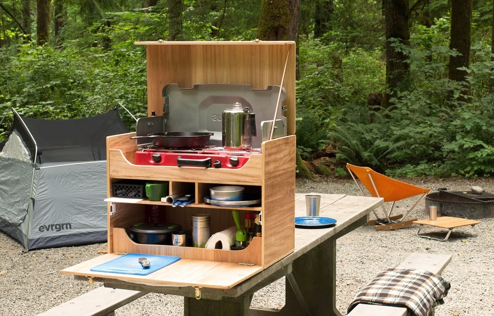 Outdoor Camp Kitchen
 DIY Camping Have Just as Much Spending Much Less on Gear