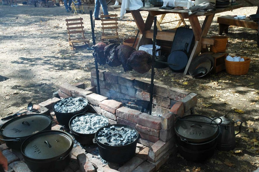 Outdoor Camp Kitchen
 Camp Kitchens Used by the Pioneers are Still Practical