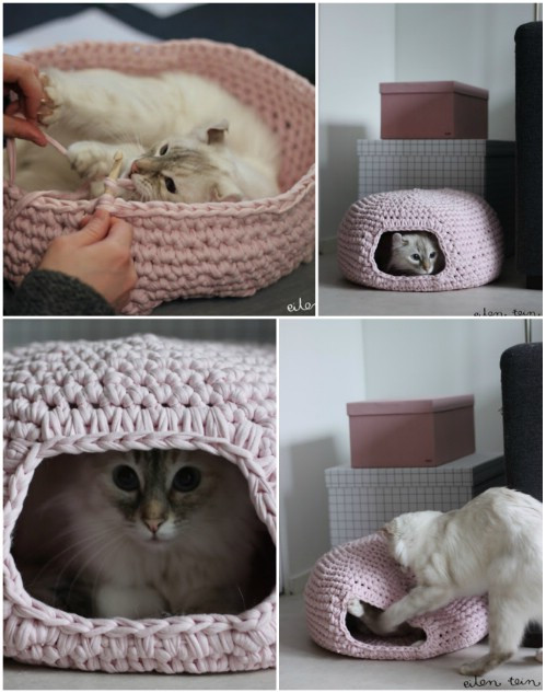 Outdoor Cat Bed DIY
 20 Purrfect DIY Projects for Cat Owners DIY & Crafts