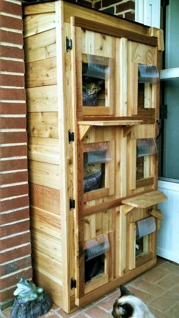 Outdoor Cat Bed DIY
 35 Warm Ideas For Outdoor Cat Houses For Winters
