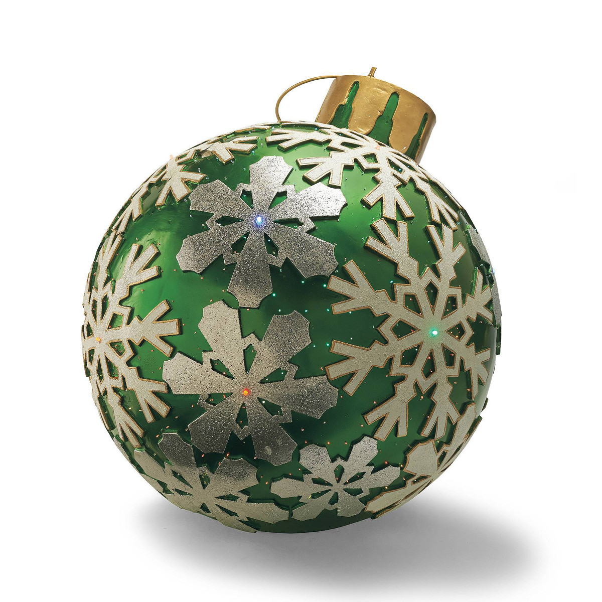 Outdoor Christmas Balls
 Massive Fiber Optic LED Outdoor Christmas Ornaments The